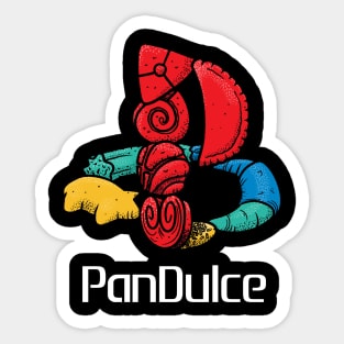 Funny Mexican Food Gamer - Retro Gaming Logo Sticker